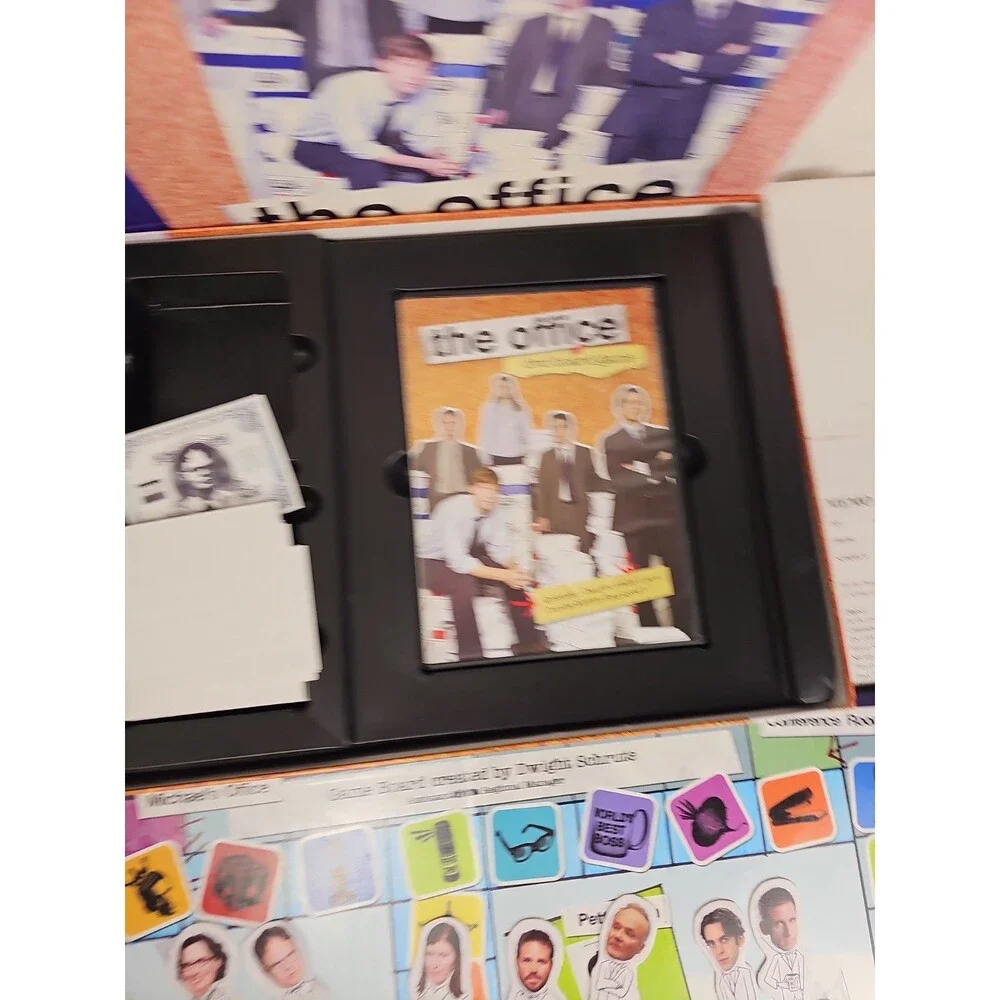 The Office DVD Board Game NBC Dunder Mifflin Complete 2-6 Players Adult